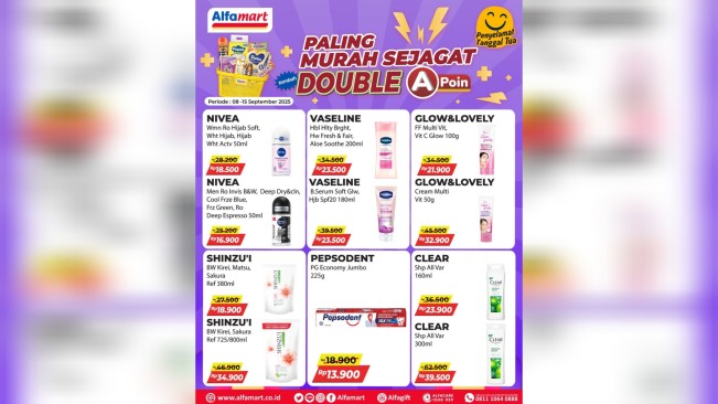 Promo Alfamart 8-15 September 2025. [Instagram]